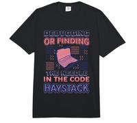 Debugging Finding The Needle in The Code Haystack Progammer Comfort Colors Adult Heavyweight T-Shirt