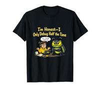 Debugging Humor Im Honest I Only Debug Half The Time T-Shirt