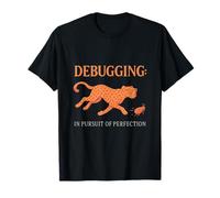 Debugging: in Pursuit of Perfection Coder Novelty T-Shirt