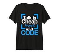 Debugging Life Programmer Developer Coding Tech Problem Solv Premium T-Shirt