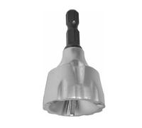 Deburring External Chamfer Tool, Deburring Drill Bit Hex Shank Drill Attachment Remove Burr Tools Quick Release Shank Fits for 1/8"-3/4"