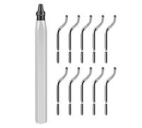 Deburring for 3D Printing | Remover with Ergonomic Handle | Deburring Tool for 3D Printing with 10 Pieces of High Speed Cutters | for Home Resin PVC Copper Aluminum