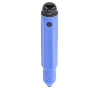 Deburring Tool Handle NB1000 for Pipe Edge Trimming - Swivel Head Burr Remover for Copper Steel PVC - Blue Rubber Grip