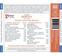 DEBUSSY: 24 PR‚LUDES (ORCH. PETER BREINER) NEW CD