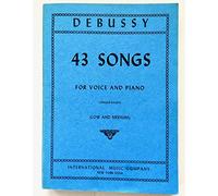 Debussy: 43 Songs for Voice and Piano Low and Medium No. 1136