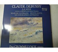 DEBUSSY Achille Claude (Francia) - DEBUSSY, Claude: La mer; Six epigraphes antiques; Petite suite; Marche ecossaise sur un theme populaire -- Duo Crommelinck (piano duo) -- Claves () Made in Switzerland ----CLAVES - Svizzera-CLA 8508 LP-DEBUSSY Achille Claude (Francia)-Duo Crommelynck (piano duo)