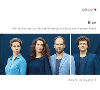 Debussy / Amaryllis - Blue - String Quartets By Claude Debussy Lin Yang [New CD]