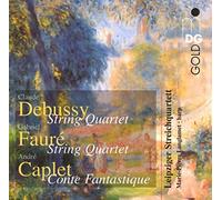 DEBUSSY/CAPLET/FAURE - LEIPZIGER STREICHQUARTETT/LANG - CD - N4z