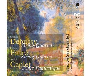 DEBUSSY/CAPLET/FAURE - LEIPZIGER STREICHQUARTETT/LANG - CD - P4z