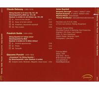 DEBUSSY, GULDA, PUCCINI: STREICHQUARTETTE NEW CD