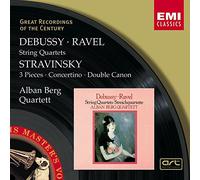 Debussy / Ravel: String Quartets / Stravinsky: 3 Pieces / Concertino / Double Canon