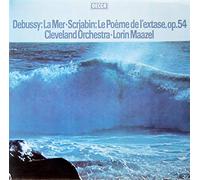 Debussy, Scrjabin - Claude Debussy / Alexander Scriabine , The Cleveland Orchestra , Lorin Maazel - Debussy: La Mer / Scrjabin: Le Poème De L'Extase, op. 54 - Decca - 6.42474 AW