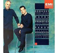 Debussy: Syrinx - Ravel: Chansons Mad¨¦casses - Prokofiev: Flute Sonata By Stephen Kovacevich (Artist, Piano),Emmanuel Pahud (Flute) (2000-04-03)