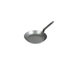 deBUYER "Mineral B Element" Lyonnaise Iron Pan Diameter 28 cm Height 4 cm Pack of 1