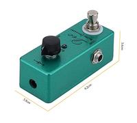 Dec Buffer Booster Electric Guitar Effect Pedal Single Boost True Bypass Full Metal Shell Knob Control Stable Buffering Foot-switch Toggle