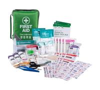 Deca+Med 160+ Piece Family and Home First Aid Kit with Carry Bag | Safety Essentials for Home, Car, Caravan, Travel, and Camping | Includes Cold Pack, Burn Gels, Emergency Blanket, Bandages, Plasters