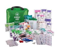 Deca+Med 230+ Piece Premium First Aid Kit with Carry Bag | Safety Essentials for Home, Office, Car, Caravan, Travel, and Camping | Includes Cold Pack, Emergency Blanket, Bandages, Plasters & More