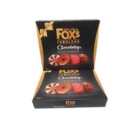 Decadent Chocolatey Biscuit Selection by Fox - 2 Pack 365g, Artisanal Cookie Assortment Perfect Sweet Treat