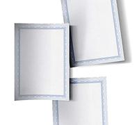 Decadry A4 Certificate Paper Blue Pack of 50