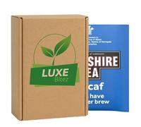 Decaf Envelope Sachet Tea Bags - 400 Individually Wrapped Bags - Premium Black Tea - Great Taste, Catering & Office Use - Compatible For Yorkshire By Luxe Bitez
