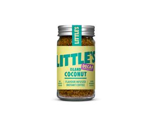 Decaf flavoured instant coffee Little's Decaf Island Coconut, 50 g