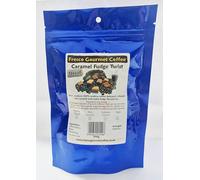Decaffeinated Flavoured Coffee Bean - Caramel Fudge Twist, Ground for Espresso Coffee Maker,100g