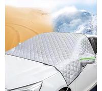 DECAIK Car Windshield Cover for Nissan Murano Z50 2002-2008, Winter Frost and Snow Protection Cover, Waterproof & Tear-Resistant, All Seasons for Ice, Snow, Sun,245 * 145cm
