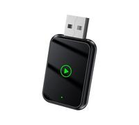 DECAIK Car Wireless CarPlay Adapter for Ram ProMaster City 2018 2019 2020 2021 2022 2023, CarPlay Wireless Dongle Plug & Play, Converts Wired to Wireless, USB Bluetooth Adapter for Car,A Black