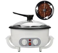 DECAKE Coffee Bean Roaster Machine 1200W with 750g Capacity, 0-240℃ Adjustable Automatic - Perfect for Coffee, Nut, and Peanut Roasting