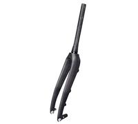 DECAKE Cycling Suspension 700C Bicycle Front Fork Lightweight 400g 3K Carbon Fiber 1-1/2"-1-1/8"