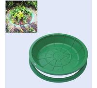 DECAKE Decorative Septic Tank Lid Covers Round, Embedded Green Manhole and Frames for Park, Outdoor Commercial Lawn Sewage Inspection Lids(800mm (31 1/2"))