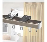 DECAKE Heavy Curtain Rails 1m 3m 4m 6m Ceiling Curtain Track, Aluminum Alloy Silence Curtain Rails, Curtain Pole For Curtains, Heavy Duty Curtain Track Set, For Living Room, Bedroom (Colo