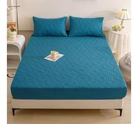 DECAKE Luxury Double Fitted Sheet 180x200cm Thermal Warm & Cosy Soft Bedding with 30cm Deep Pocket Hypoallergenic Bed Sheets for a Cozy Night's Sleep