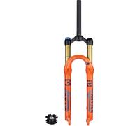 DECAKE Mountain Bike Front Fork, Suspension Fork Travel 120Mm, Aluminium Alloy Fork Suspension Lock, Fork Replacement Parts for Mountain Bike 29 Inch 1