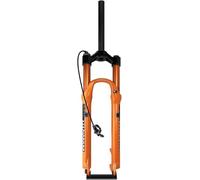 DECAKE Mountain Bikes Suspension Fork 26/27.5/29inch 1-1/8" Straight/tapered Bike Forks 120mm Rebound Damping 9 * 100mm QR Front Fork Manual/Remote Disc Brake Rebound Damping(Straight-rem