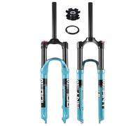 DECAKE MTB Suspension Fork 27.5 29 Inches 28.6mm Straight Tube Mountain Bike Spring Front Forks QR 9mm 100mm Axle Travel 100mm Manual Locking XC AM Bicycle