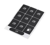 Decal Compatible with Golf for MK5 Car Window Button Repair Sticker Push Button Interior Accessorie Car Button Repair Decal Sticker