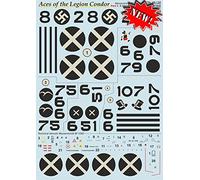 Decal for Airplane ACES of The Legion Condor, Part 3 1/48 PRINT SCALE 48-120