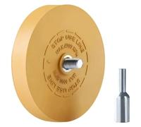 Decal remover wheel 88mm Rubber Eraser Caramel Grinding Wheel Pad Adapter Kit Decal Pin Stripe Removal Tools