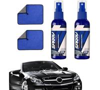 Decal Restore Agent, 2025 New Decal Restore Agent for Rvs, Decal Restorer and Protectant, Plastic Parts Refurbish Agent, Car Plastic Restorer, Prevents Cracking and Drying,Long-lasting Effects (2 Pcs)