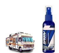 Decal Restore Agent,Decal Restorer and Protectant,Long-Lasting Plastic Parts Refurbish Agent,Easily Restore Faded Decals on Rv, Prevents Cracking, Faded and Drying (100ML,1PC)
