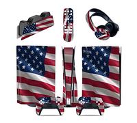 Decal Skin 52495 For PS5 Console Disc Edition & Digital Sticker Vinyl Decal Cover For Ps5 Controller & Charging Station & Headset & Media Remote Skin Wrap(Digital Edition)