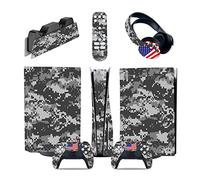 Decal Skin 87823 For PS5 Console Disc Edition & Digital Sticker Vinyl Decal Cover For Ps5 Controller & Charging Station & Headset & Media Remote Skin Wrap(Digital Edition)