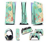 Decal Skin For PS5 Console Disc Edition & Digital Sticker Vinyl Decal Cover For Ps5 Controller & Charging Station & Headset & Media Remote 59762 Skin Wrap(Digital Edition)