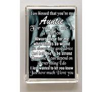 Decalarama Auntie Fridge Magnet - I AM BLESSED THAT YOU'RE MY AUNTIE ALWAYS THERE FOR ME - Novelty Gift Present