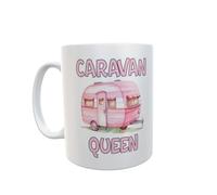Decalarama Caravan Queen Mug Gift Nice Novelty Cute Funny Joke Holiday Travel Vacation Cup Present
