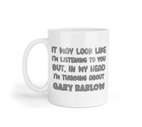 Decalarama Gary Barlow Mug It May Look Like I'm Listening But I'm Thinking About Standard Printed Cup Movie Star