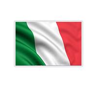 Decalarama Italy Flag Fridge Magnet Gift - Cute Italian Novelty Birthday Present