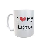 Decalarama Lotus Mug Gift - I Love Heart My - Novelty Cute Car Owner Driver Ceramic Cup