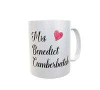 Decalarama Mrs Benedict Cumberbatch Mug Gift Nice Cute Funny Novelty Marvel Dr Strange Movie Fan Cup Present